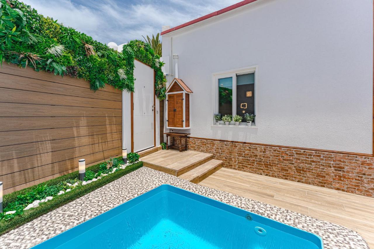 Bungalow Private Pool Bbq Air Conditioning Stunning Ocean View Costa Adeje  Exterior foto
